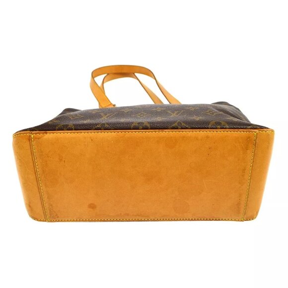 Auth Louis Vuitton CABAS PIANO HAND TOTE BAG PURSE MONOGRAM M51148 - Picture 7 of 8